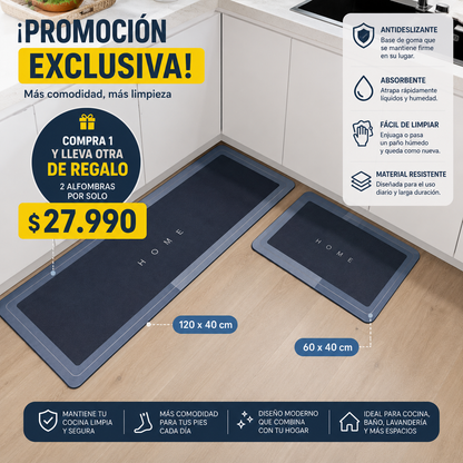 Alfombra Antideslizante ¡Compra 1 y Lleva Otra GRATIS!🎁