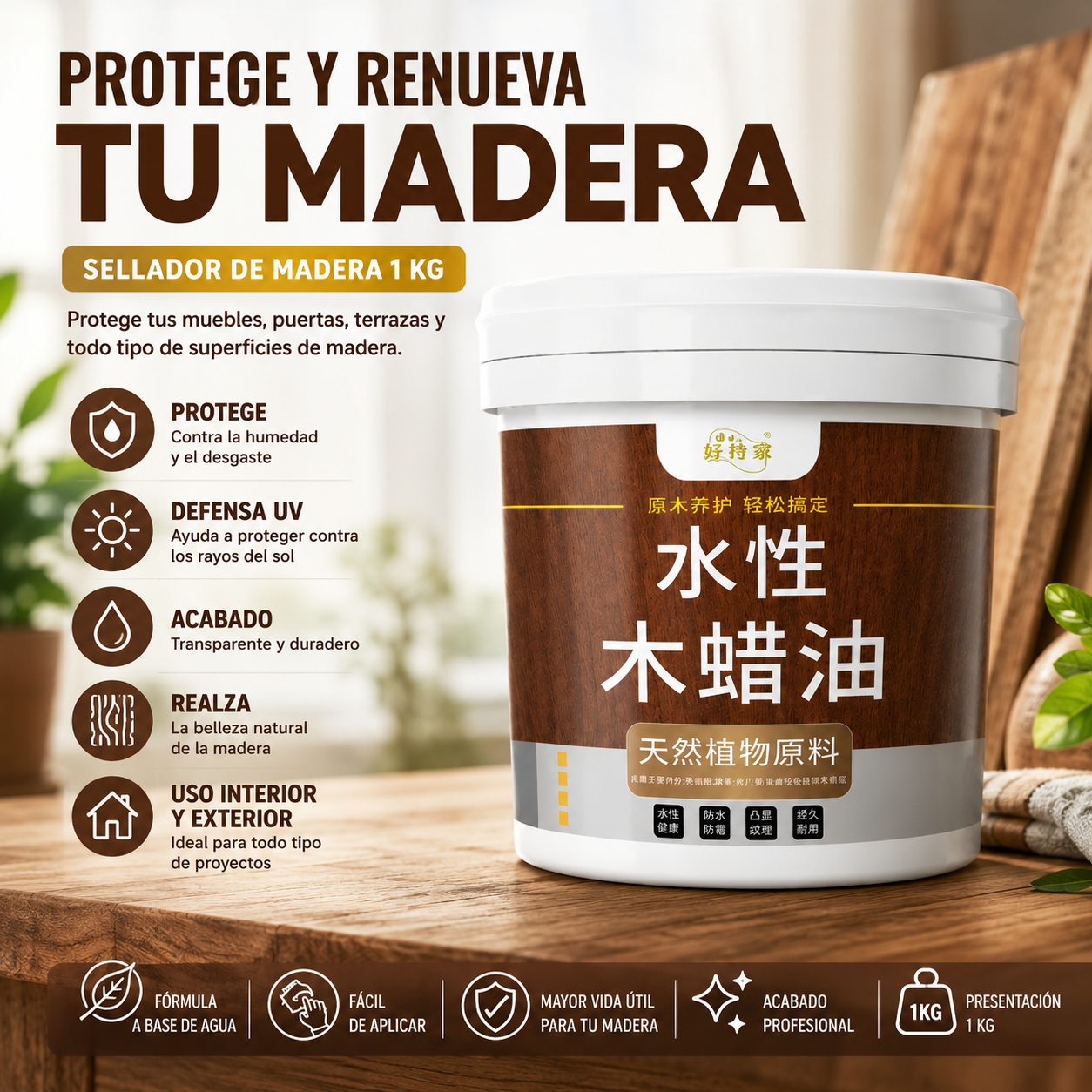 ✨Sellador Barniz Para Maderas✨