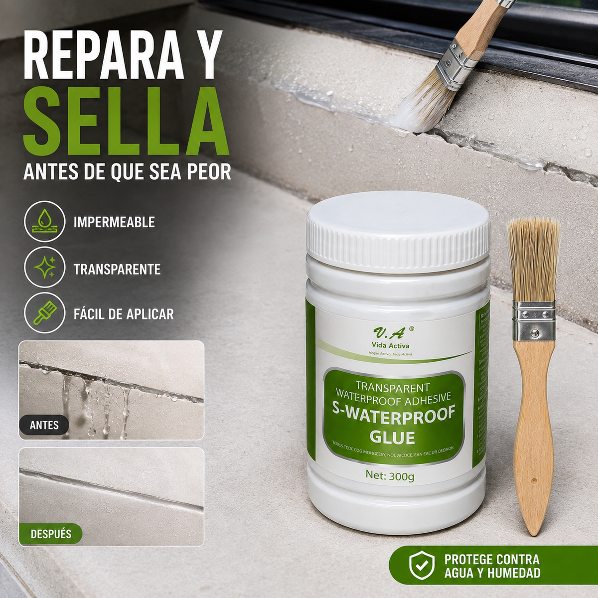 💧SELLADOR IMPERMEABLE          ANTI-GOTERAS 🏠