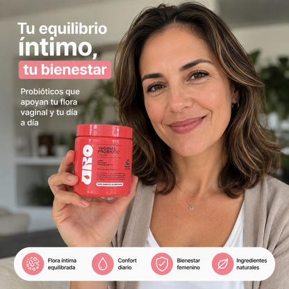 🌸 Probiótico Vaginal URO® | Equilibrio Íntimo Diario
