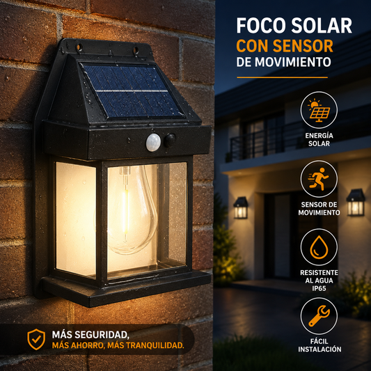 🔥 ¡2x1 POR TIEMPO LIMITADO! 🔥 Llévate 2 Focos Solares por el Precio de 1 ☀️